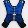 chaleco azul espalda